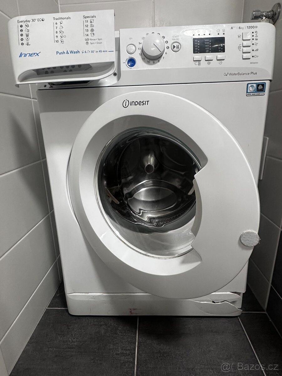 Použitá pračka INDESIT, rv 2019 - prodej k 30.7.2025