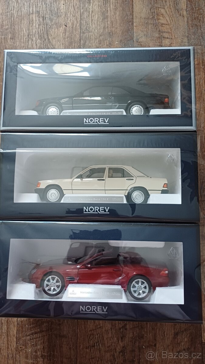 Limitky Mercedes Norev 1/18