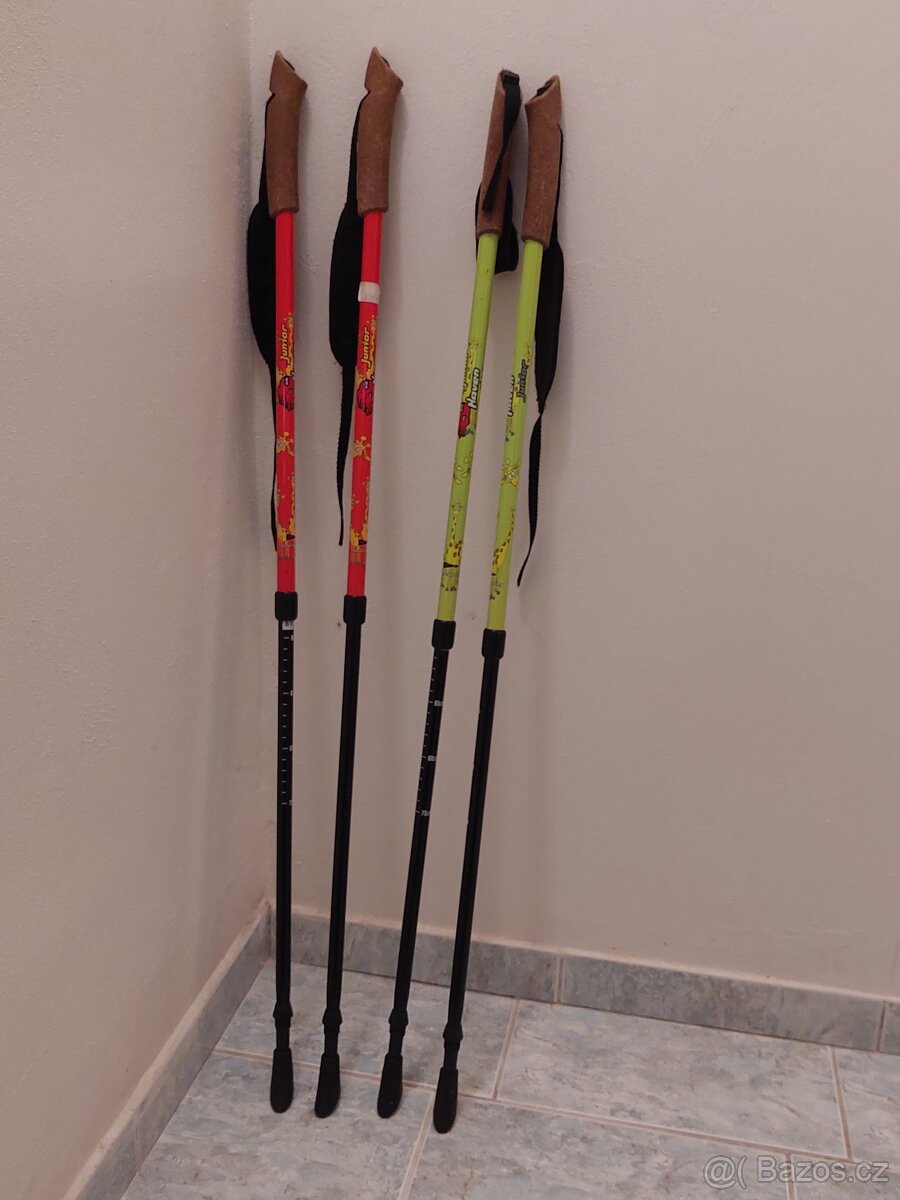 trekingové, trekové hole, hůlky