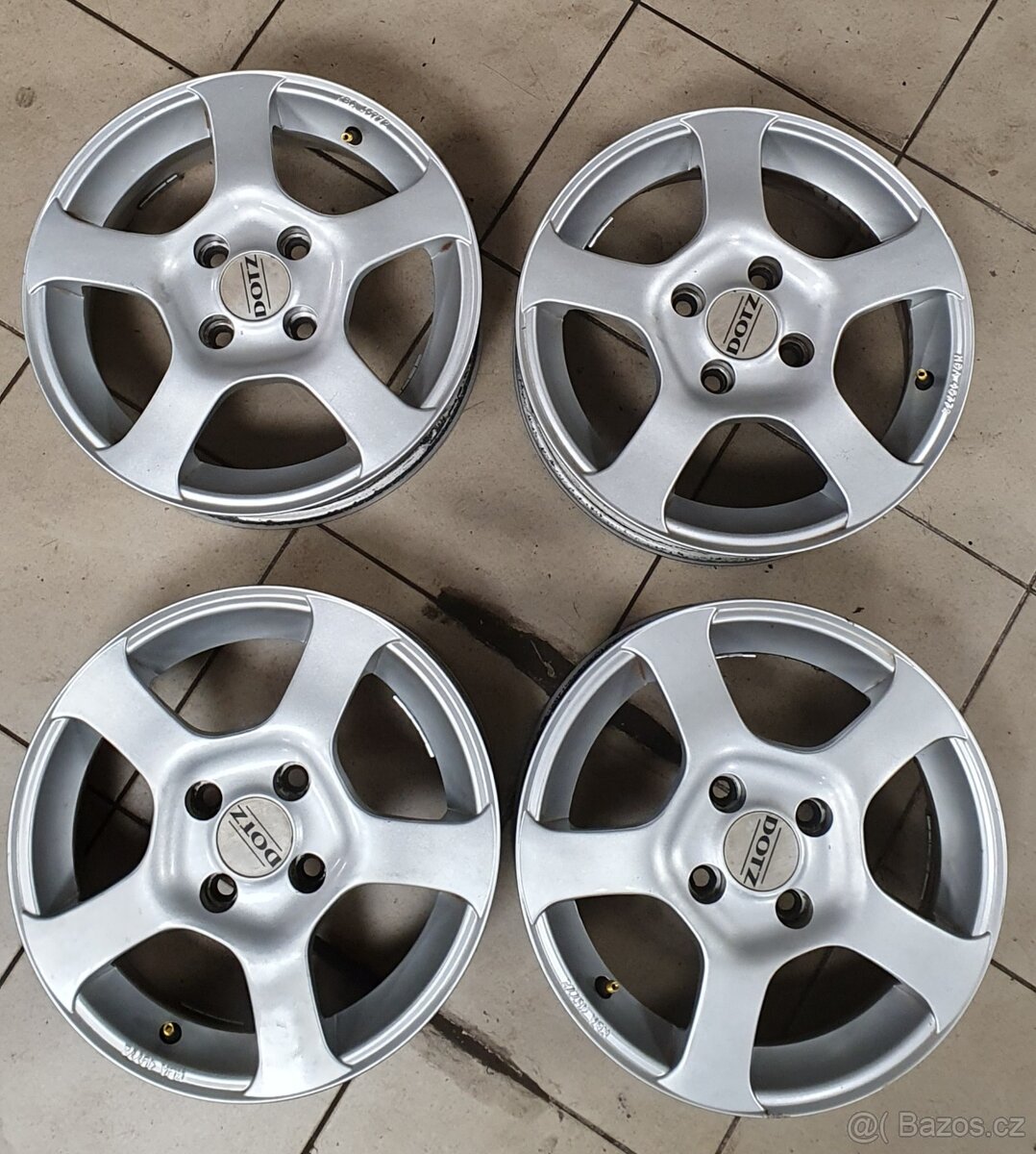 Alu kola 4x100 ET 38 6Jx14 Dotz