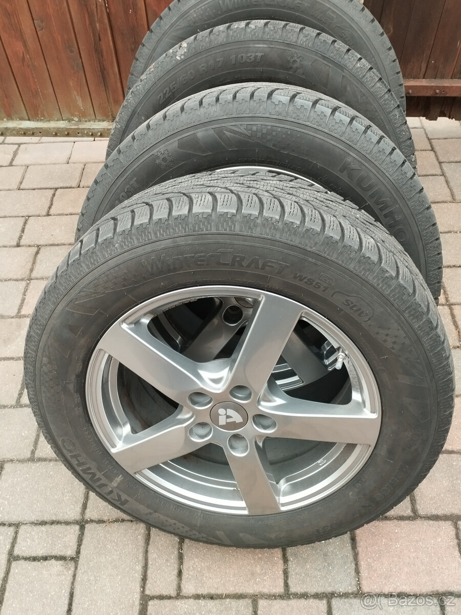 ALUKOLA SUBARU 225/60/17 S PNEU KUMHO ZIMNÍ