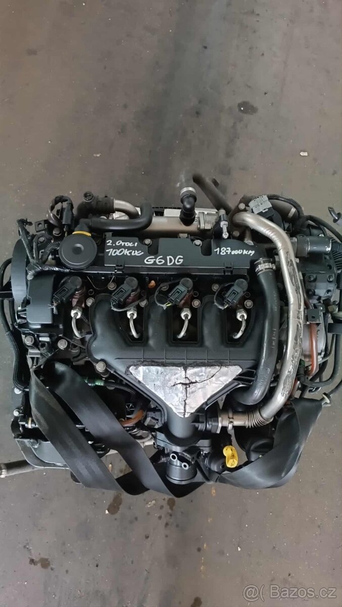 motor 2.0TDCI 100kW typ G6DG
