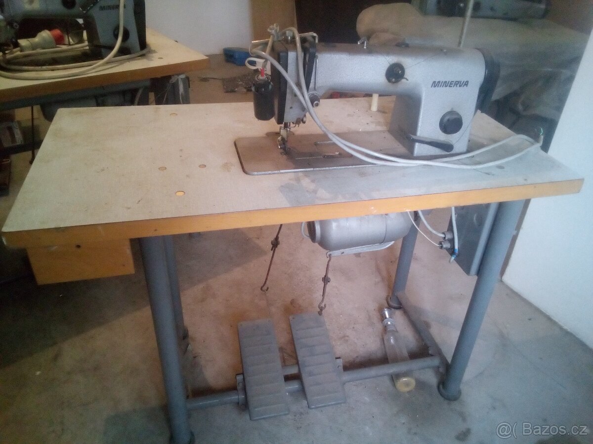 Průmyslové šicí stroje Minerva