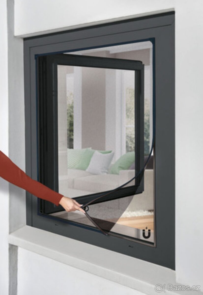 LIVARNO home Magnetický rám se síťkou proti hmyzu, 110 x 130