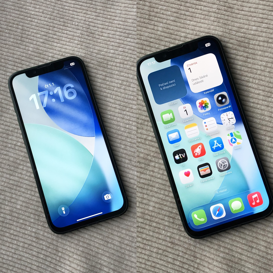 Apple iPhone 13 128GB – Zelený | PĚKNÝ STAV