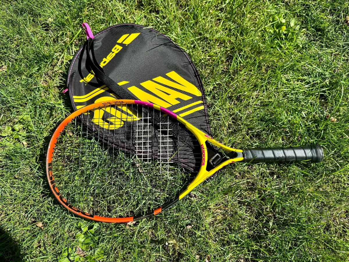 Dětská tenisová raketa Babolat Nadal Junior 23 + obal