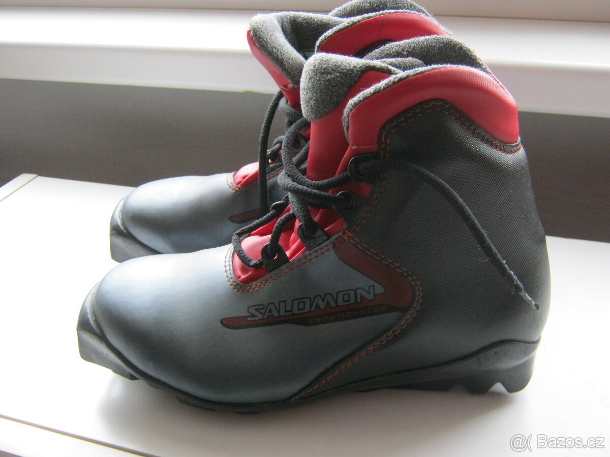 Boty na běžky SALOMON vel.35, stélka 22,0cm