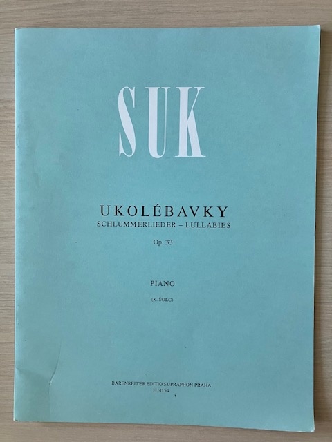 Nové noty-Suk,Czerny