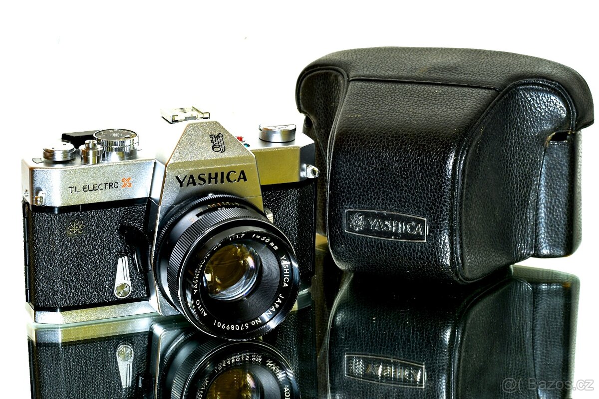 Yashica TL Electro X + Yashinon 1,7/50mm M42 po SERVISU