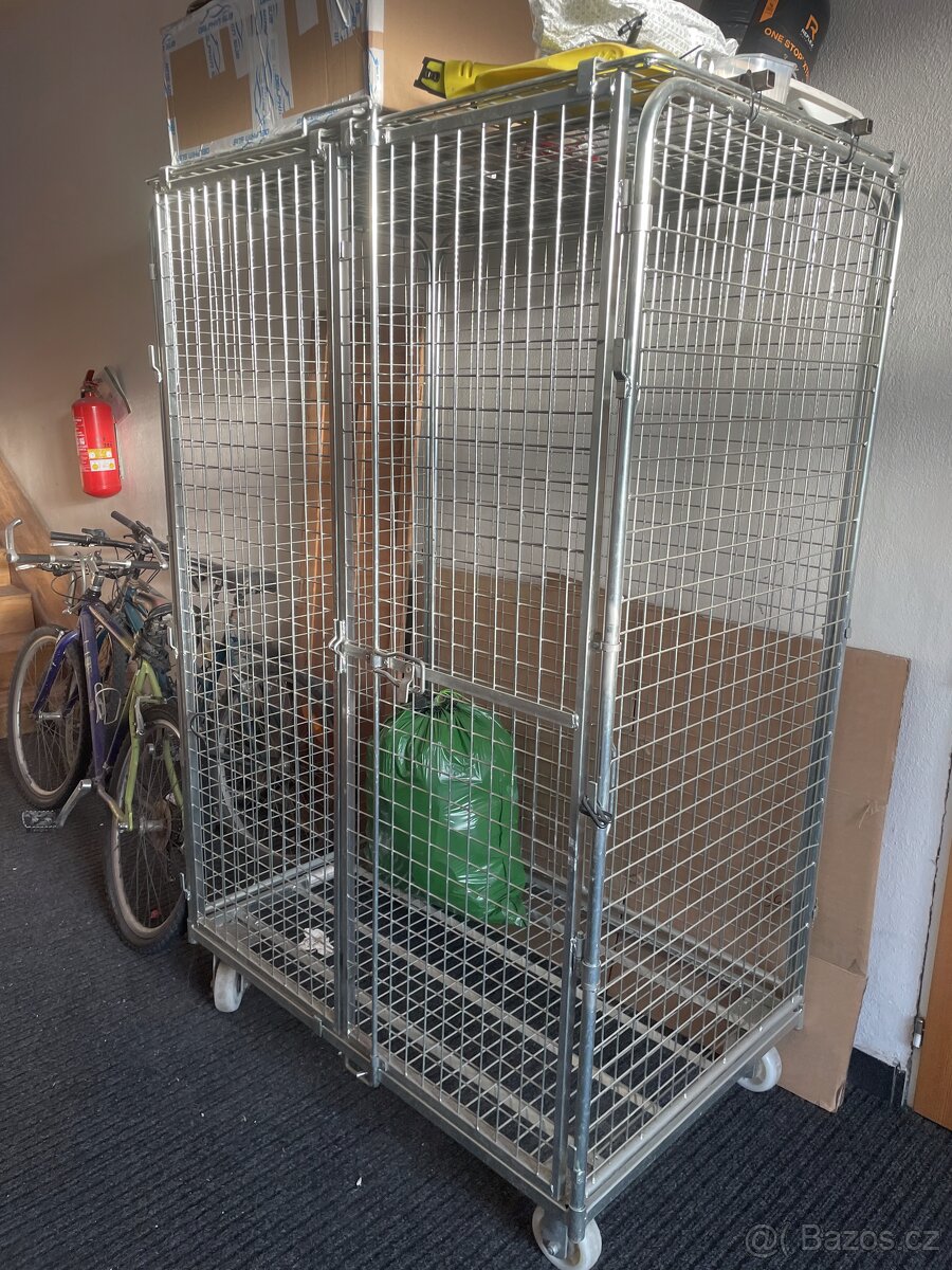 Rollkontejner, pojízdná klec, klecový vozík
