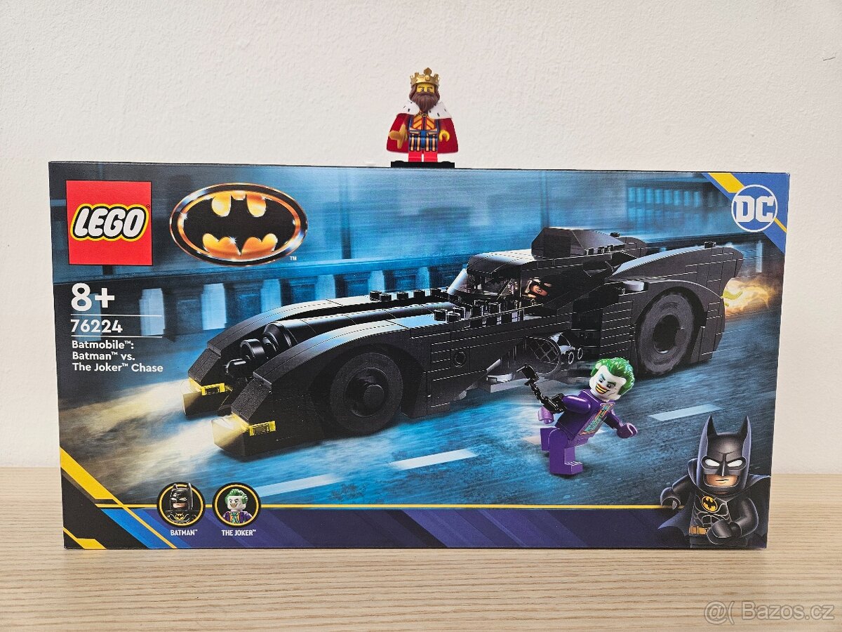 LEGO DC 76224 Batman vs. Joker: Honička v Batmobilu