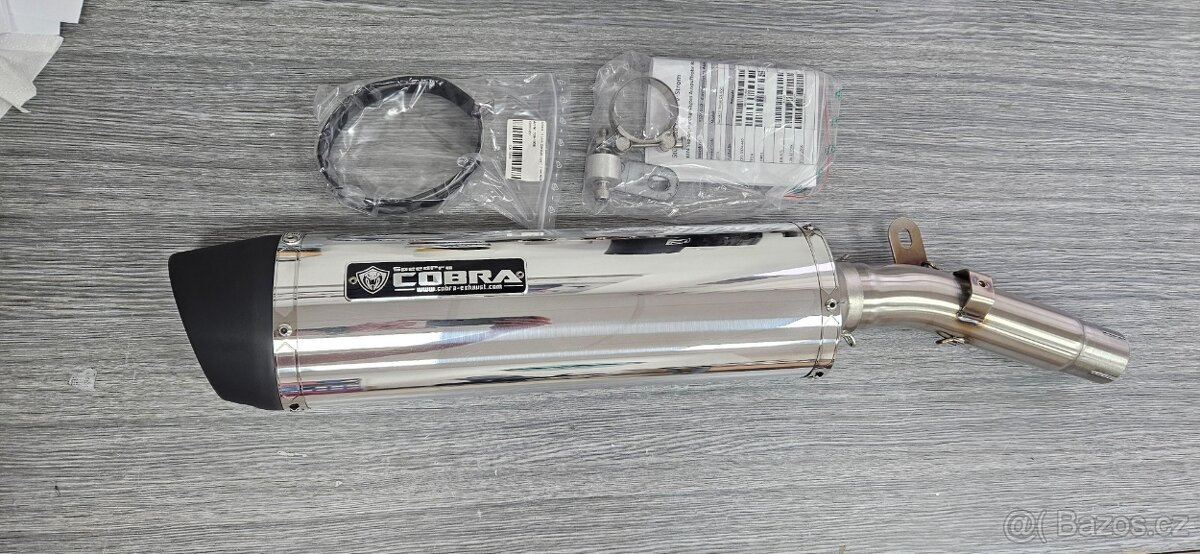 Suzuki DL 650 V-strom laděný výfuk homologace