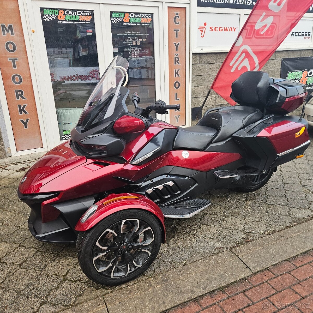 Spyder RT-LTD 1330, odpočet DPH, 1.majitel