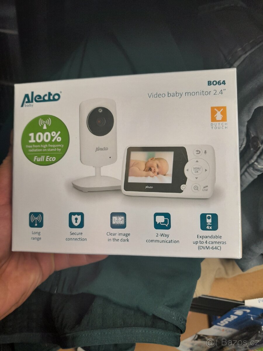 Nova video chuvicka ALECTO baby (BO64)