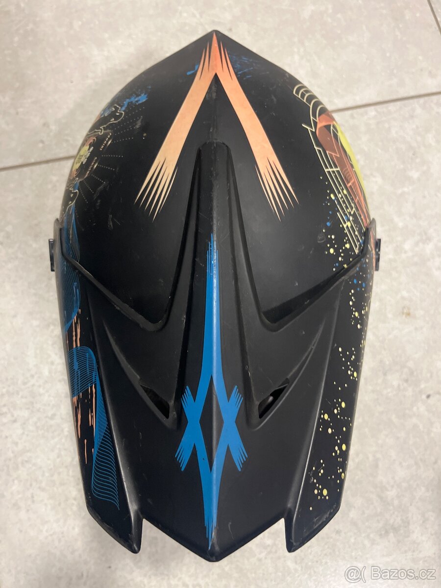 Dětská motokrosová helma