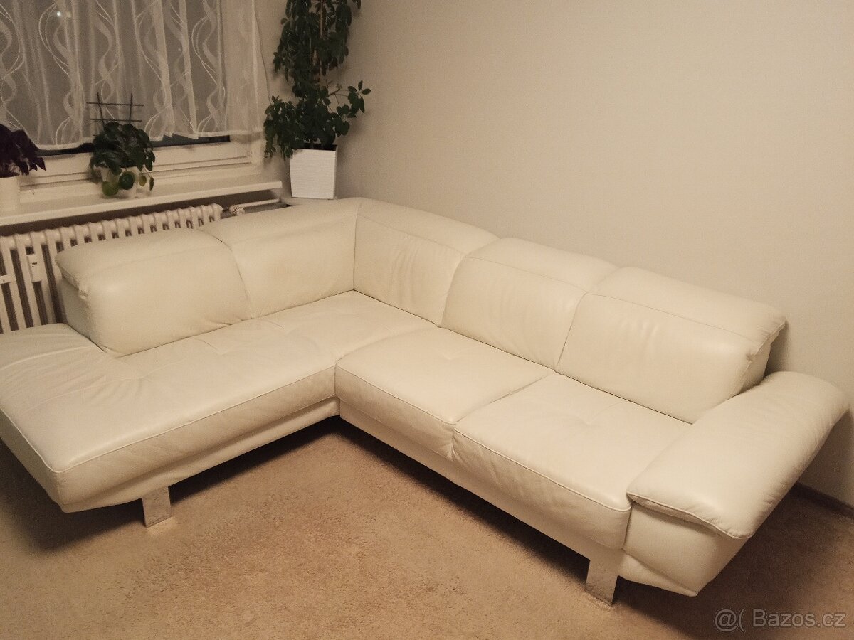 Kožená sedací souprava