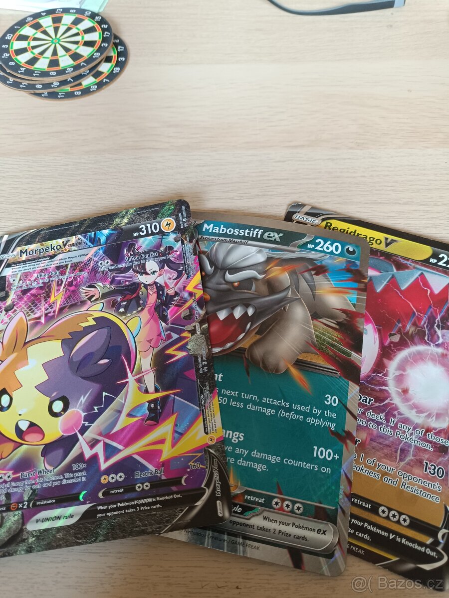 JUMBO Pokémon karty