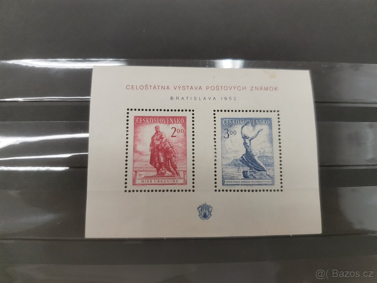 Poštovní známky ČSR