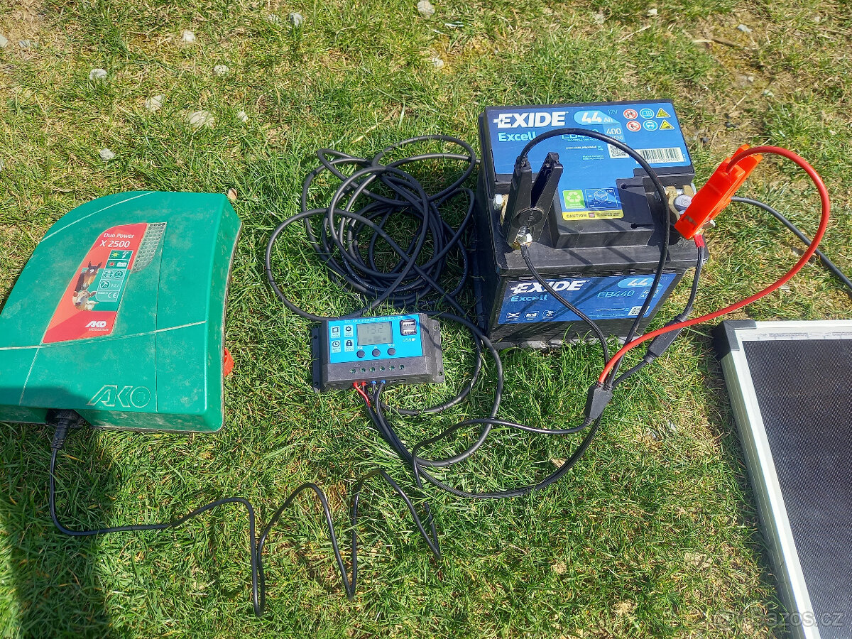 Elektrický ohradník AKO DUO-Power X 2500, kombinovaný, 2 J
