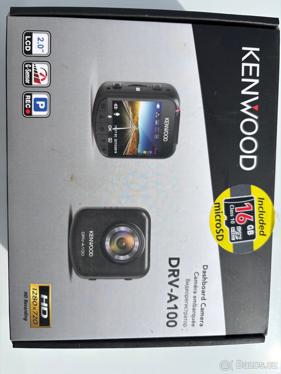 Zaznamove zarizeni kamera Kenwood DRV-A100