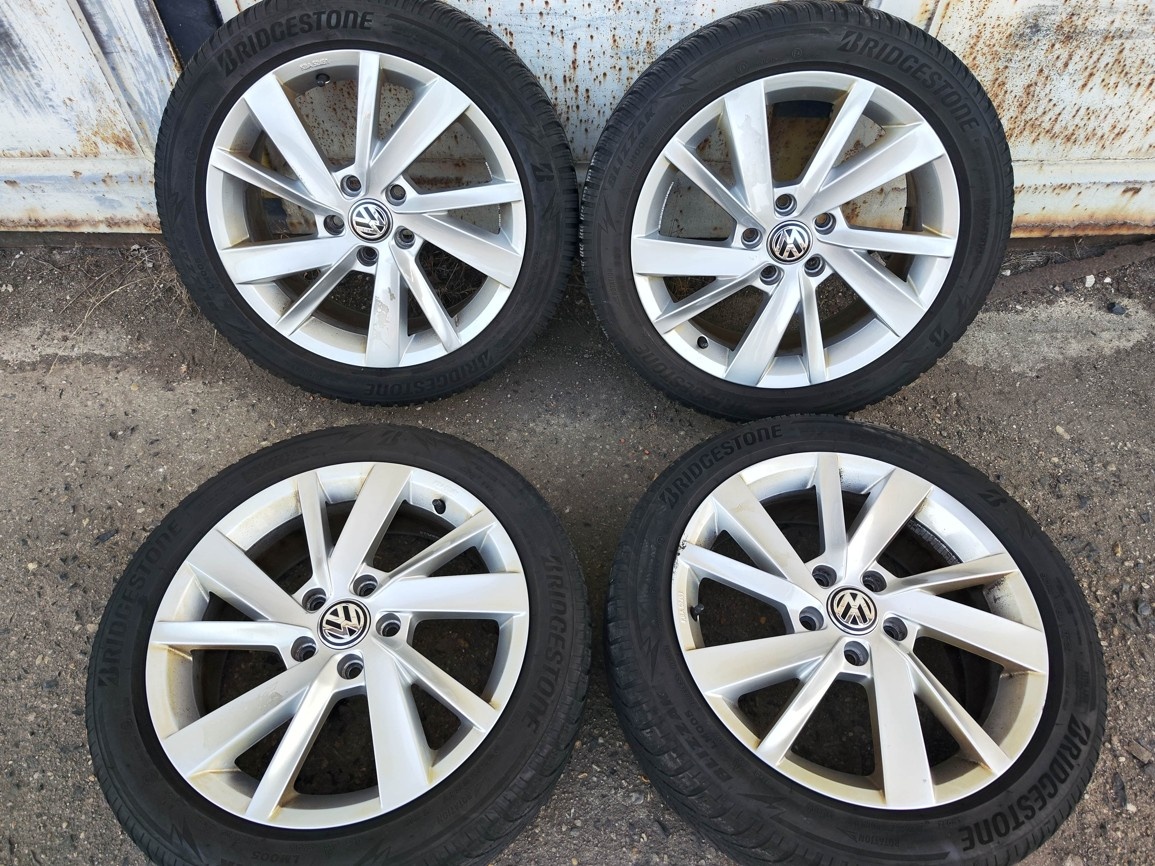 17"zimní alu sada Gavia 5x112 origo Golf 8 Touran Caddy