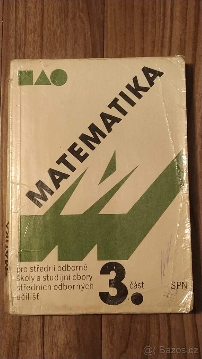 Učebnice Matematika 3 pro střední odborné školy