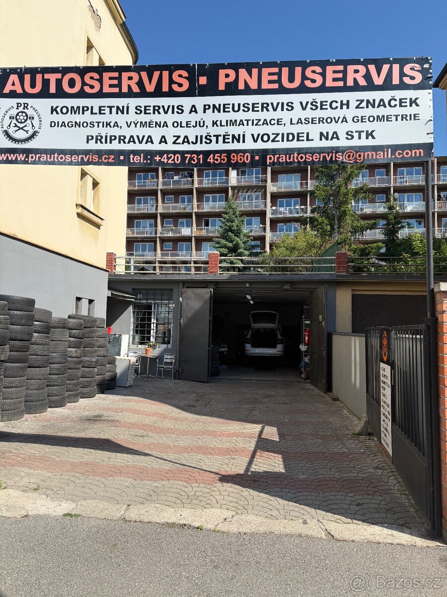 Pronájem zavedeného servisu na Praze 10