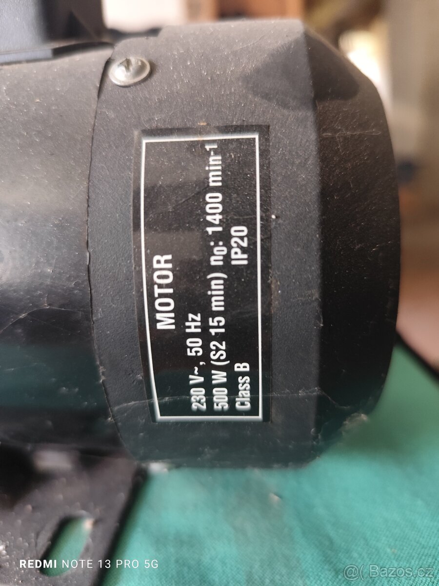 Elektromotor včetně řemenice