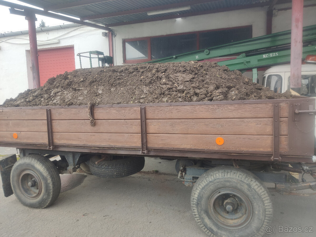 Přívě za traktor 5t sklápěcí