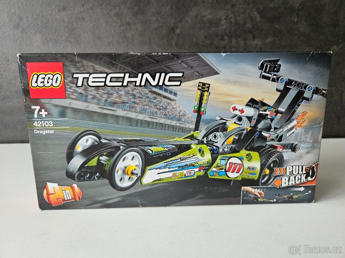 Lego Technic Dragster 2 v 1 (7+) 42103