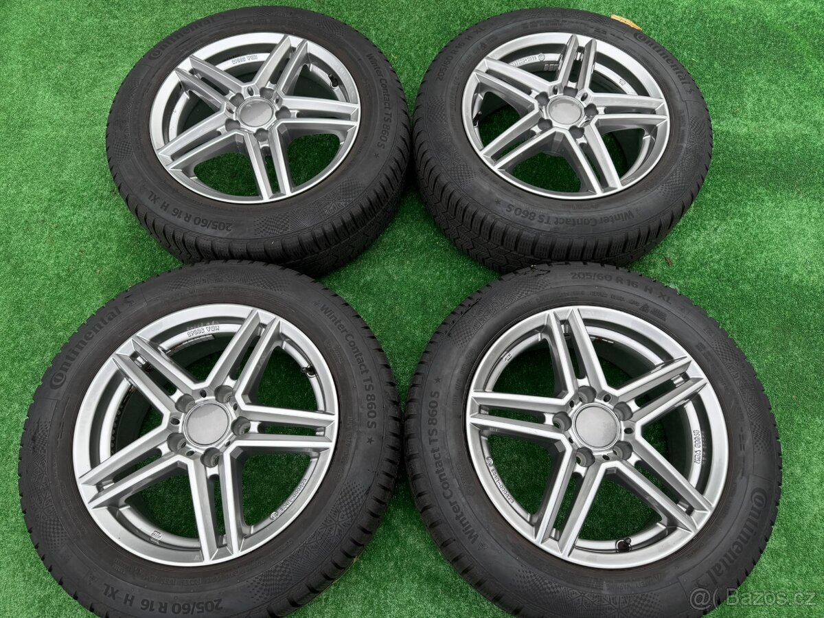 5x112 R17 Audi - 205/60/16- ZIMNÍ KOMPLET