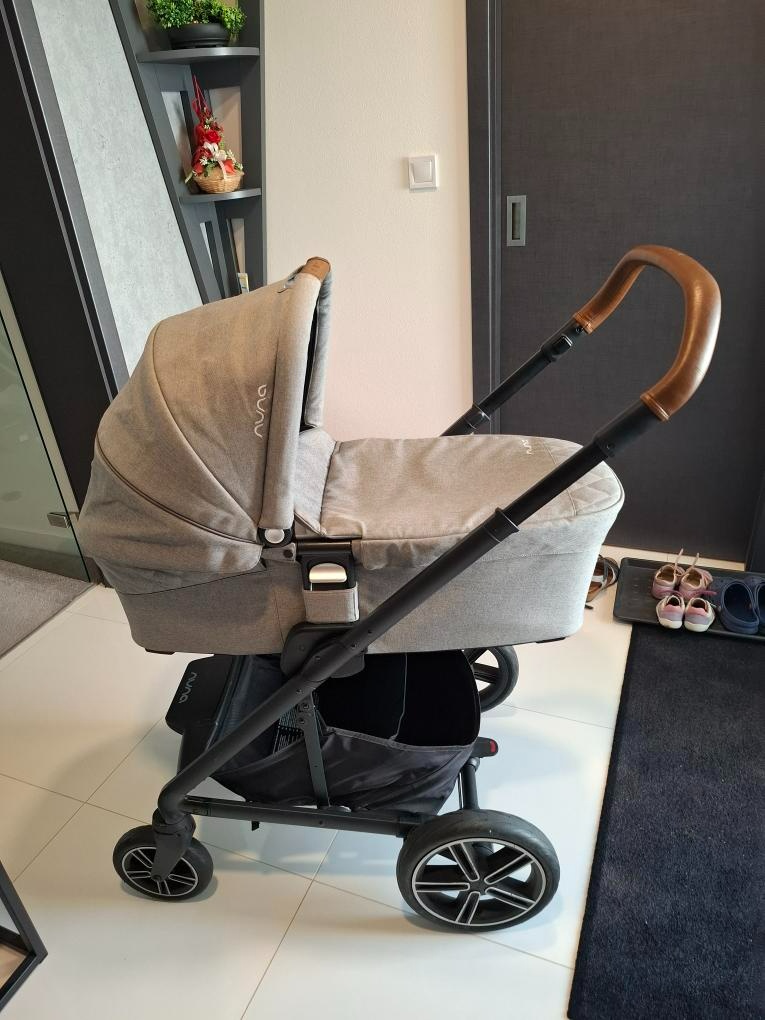 Hluboký/sportovní kočárek NUNA + AUTOSEDAČKA + TAŠKA