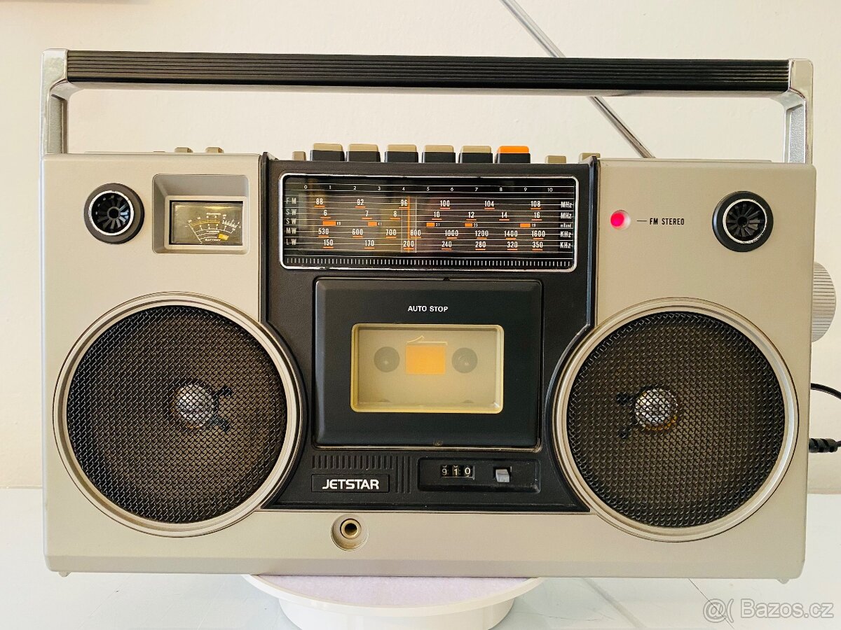 Radiomagnetofon/boombox Jetstar 872/601, rok 1978
