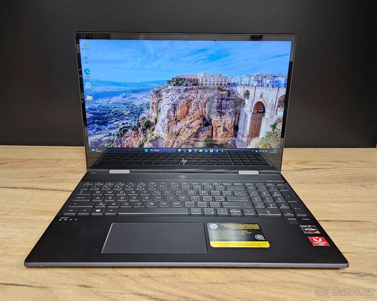 HP ENVY X360 15-DS0105NC Dotyková obrazovka