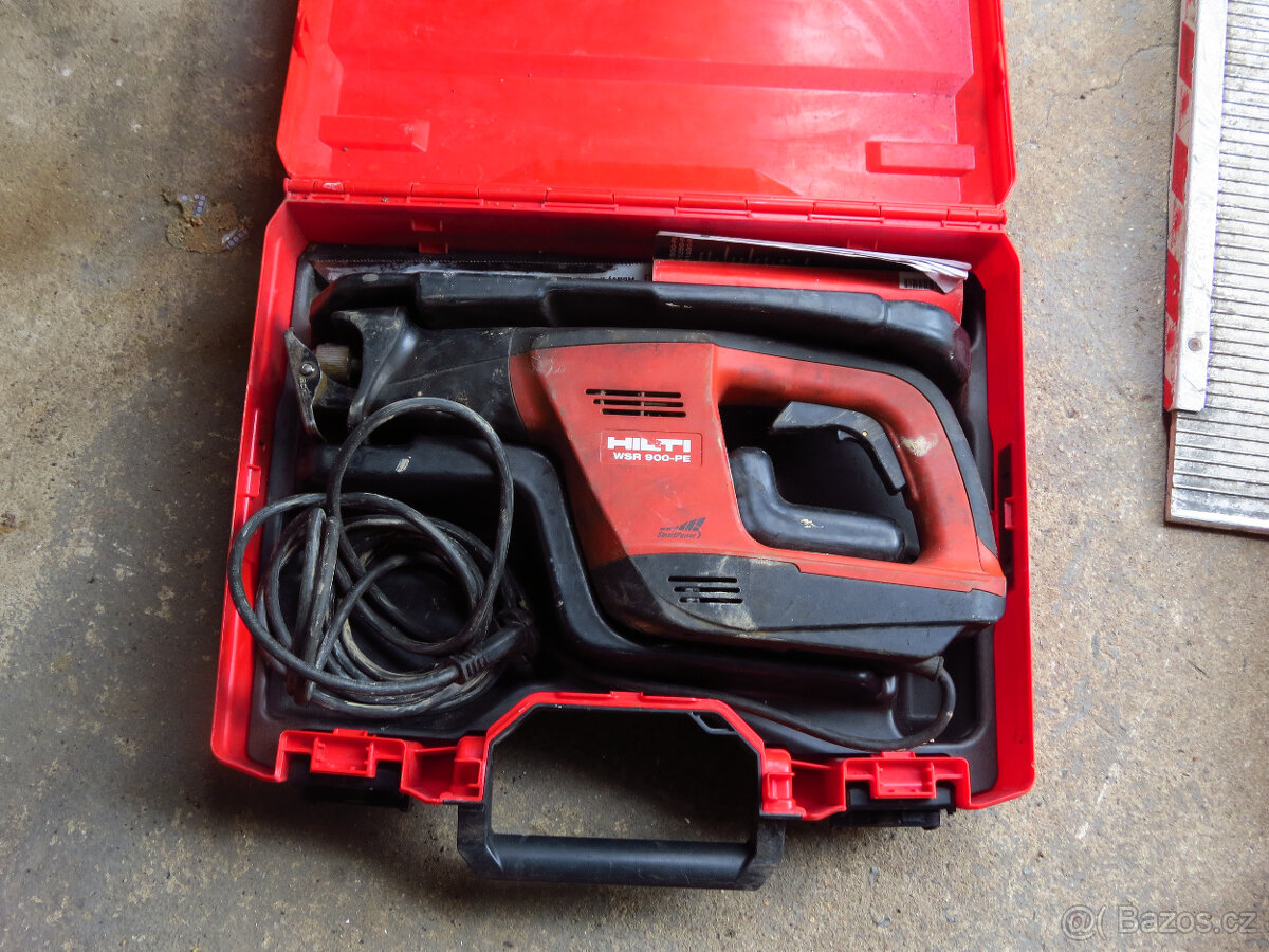 HILTI WSR 900 PE OCASKA, Mečová pila, Šavlová pila Tiger