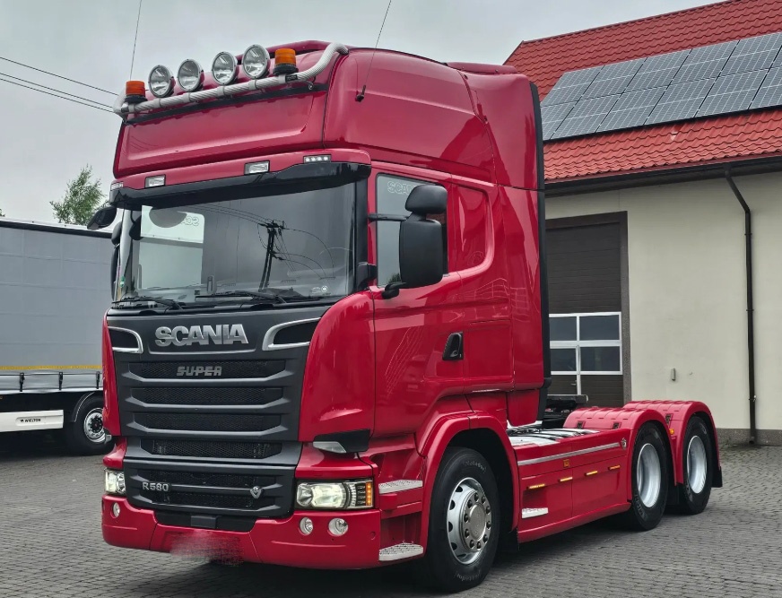 Scania R580 V8 - 6x4 – ADR - Tahač 80t – EURO 6