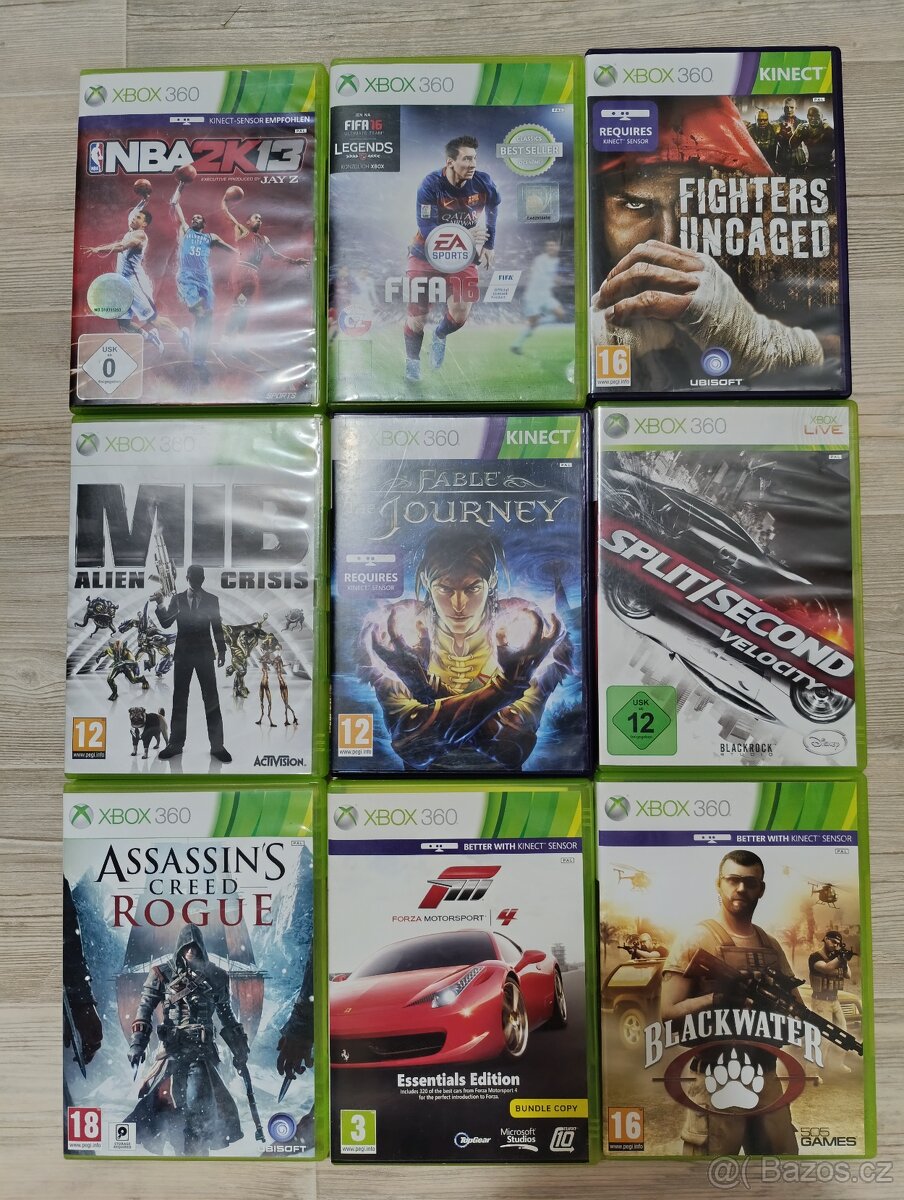 Hry na Xbox 360 - 1ks - 200kč