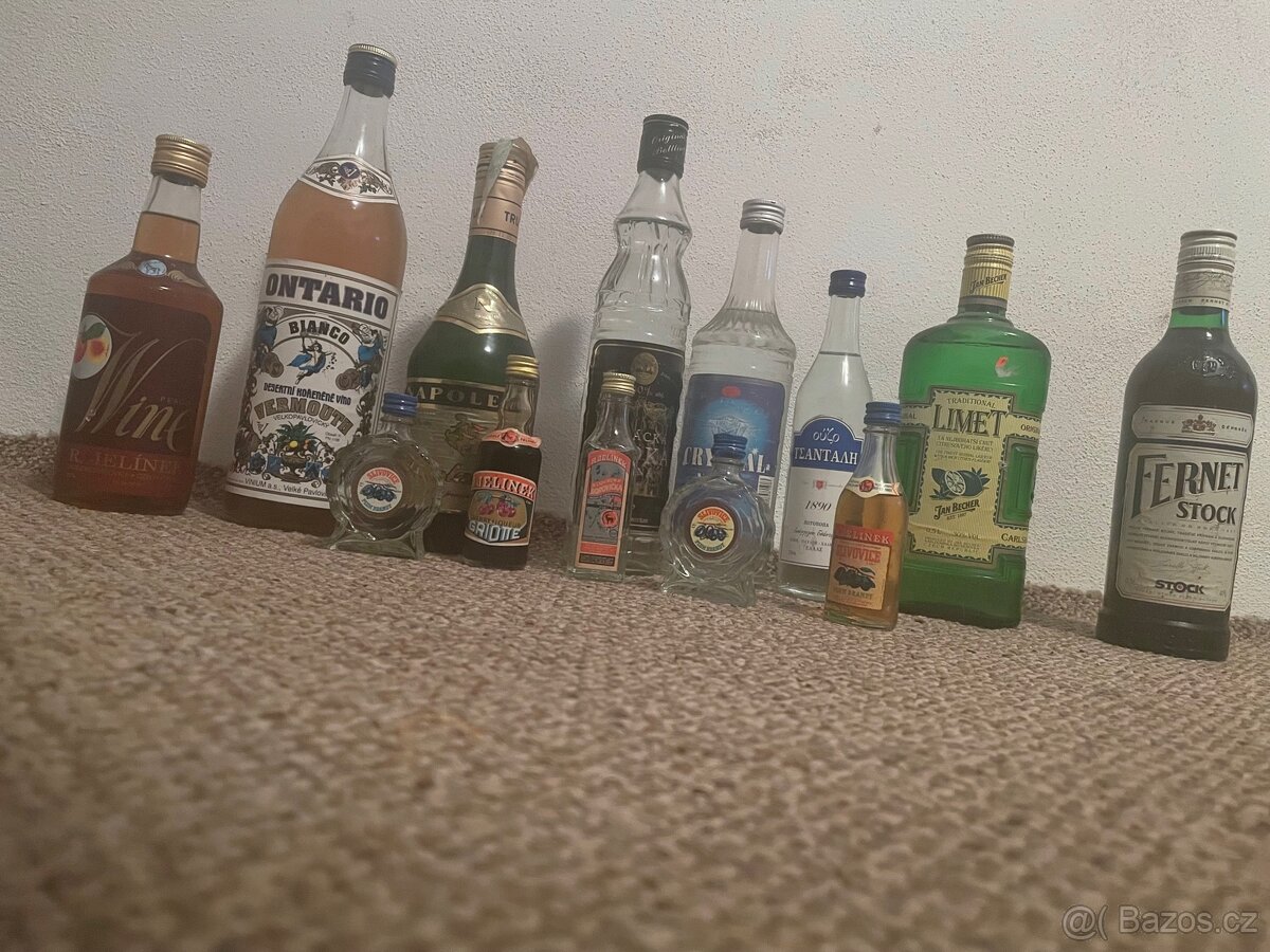 Prodej archivního alkoholu