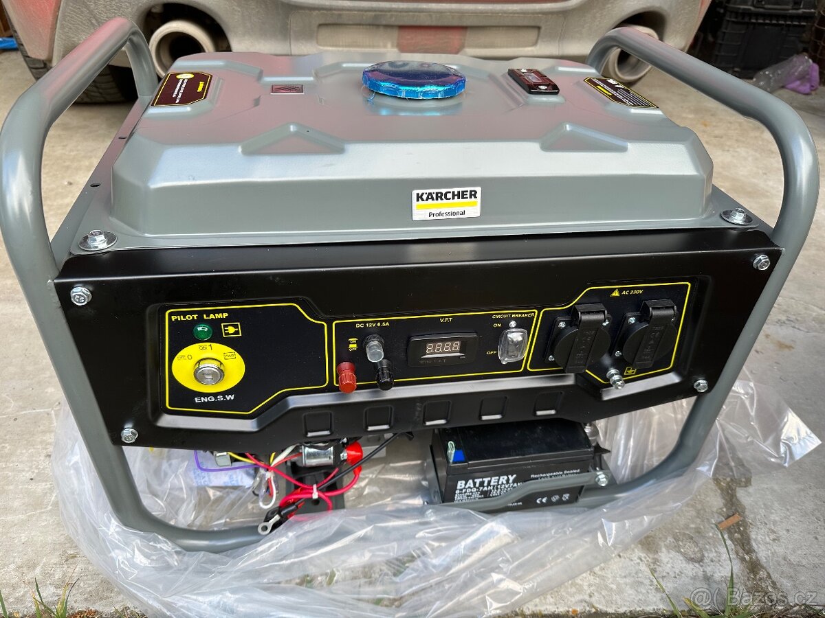 Elektrocentrála NOVÁ Kärcher PGG 3/1 s AVR 2,8kW + AKU