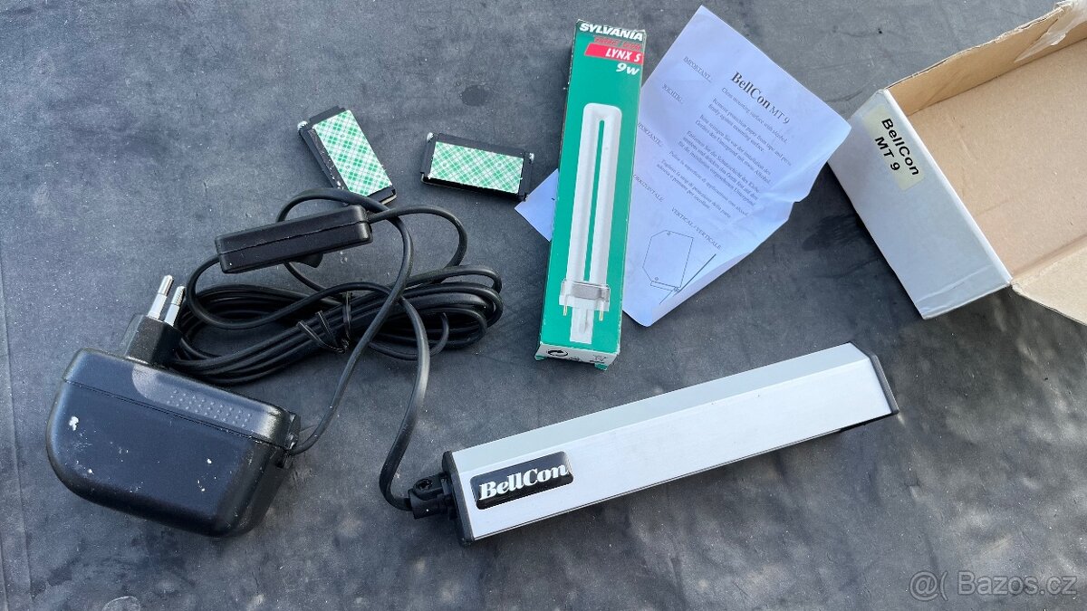 UV lampa, detektor pravosti bankovek