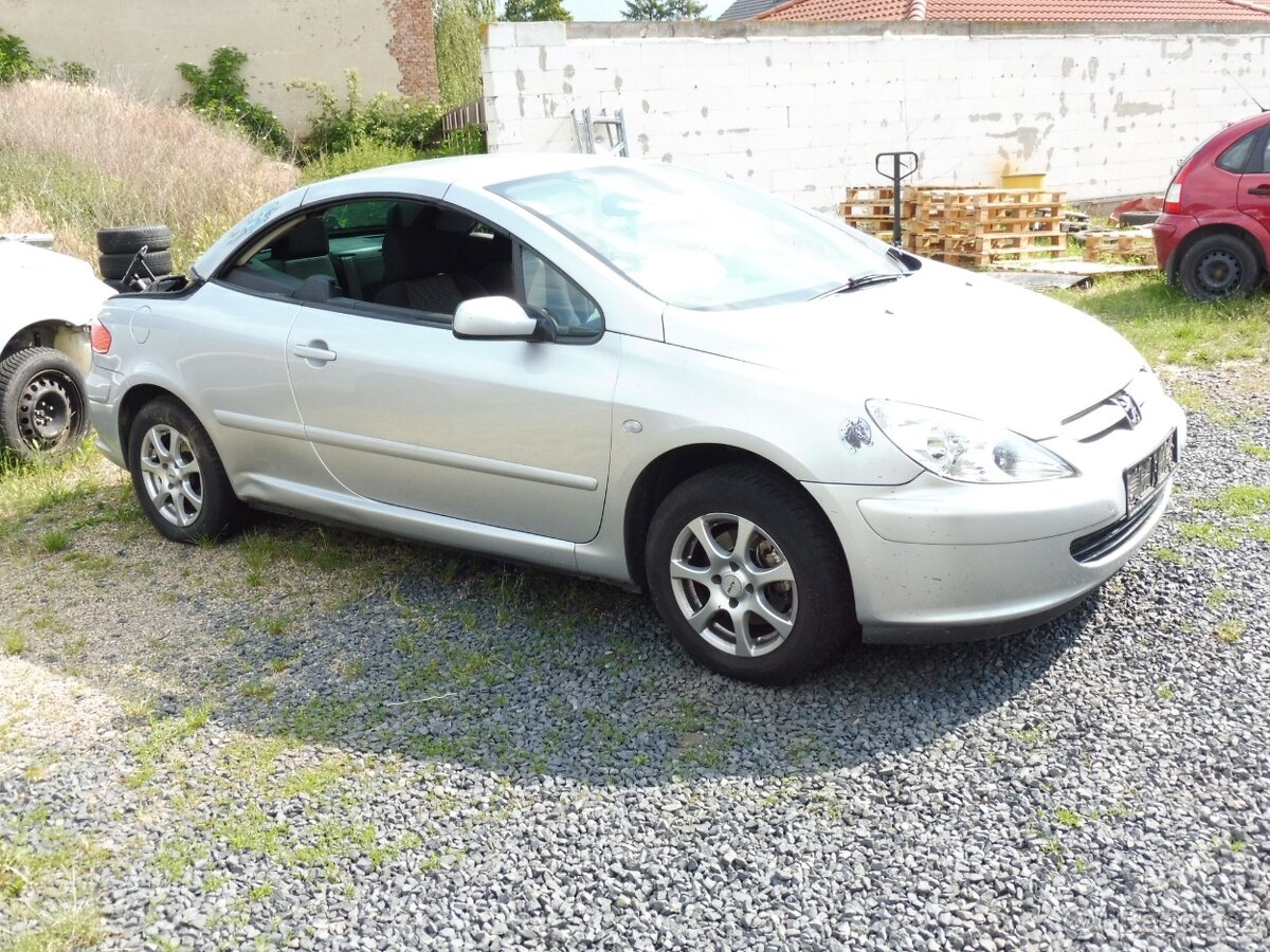 Peugeot 307 CC 2.0i automat prodám díly