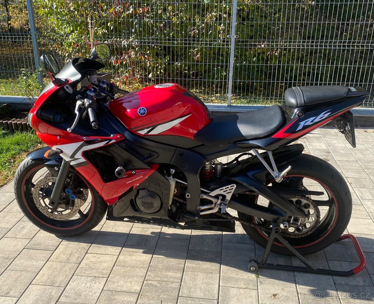YAMAHA R6, 86kW, rv.2003