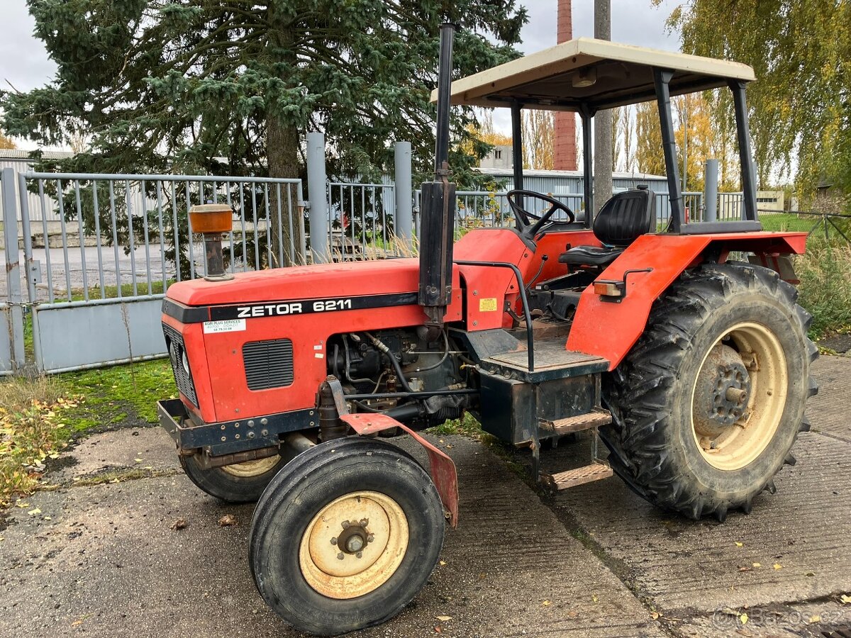 Zetor 6211 kabrio v krásném stavu