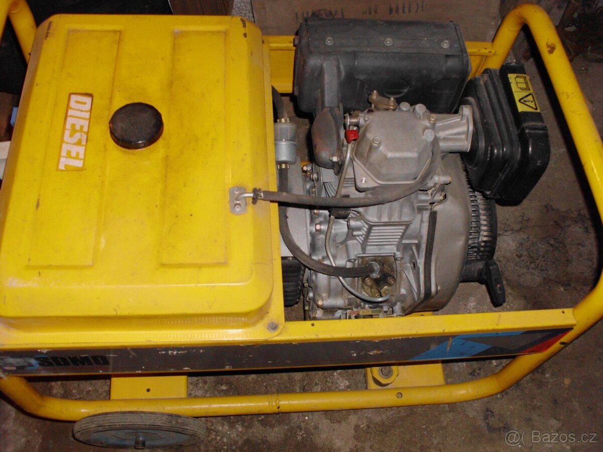 Dieselagregát 220v 50Hz 6KW