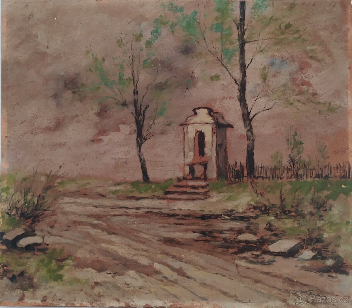 Obraz, Kaplička u cesty