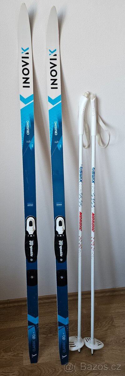 Běžky se šupinami na klasiku + vázání