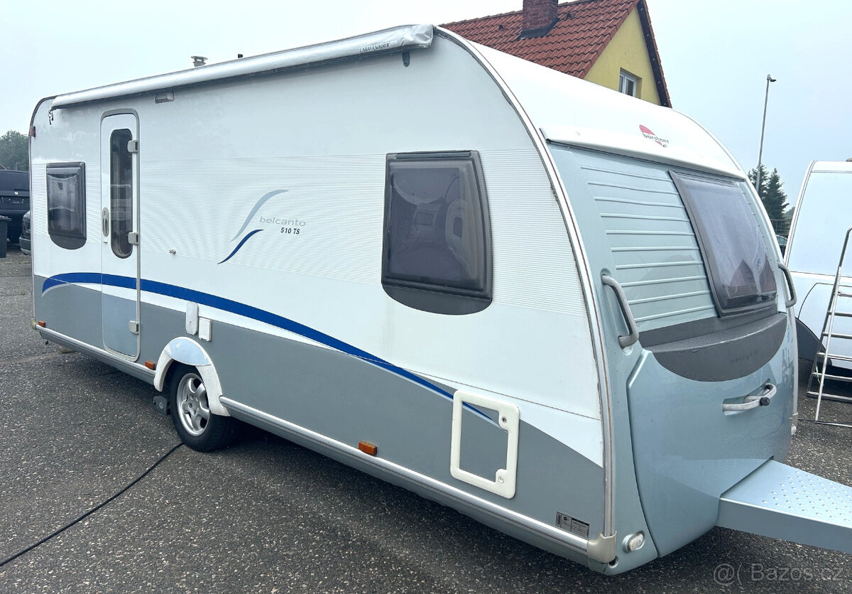 Bürstner Belcanto 510TS, MOVER, MARKÝZA,ULTRAHEAT,ATC