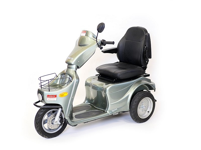 Elektro tříkolka pro seniory, tříkolový skútr INCA SPRINT