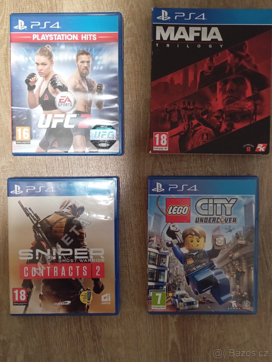 Prodám hry na PS4