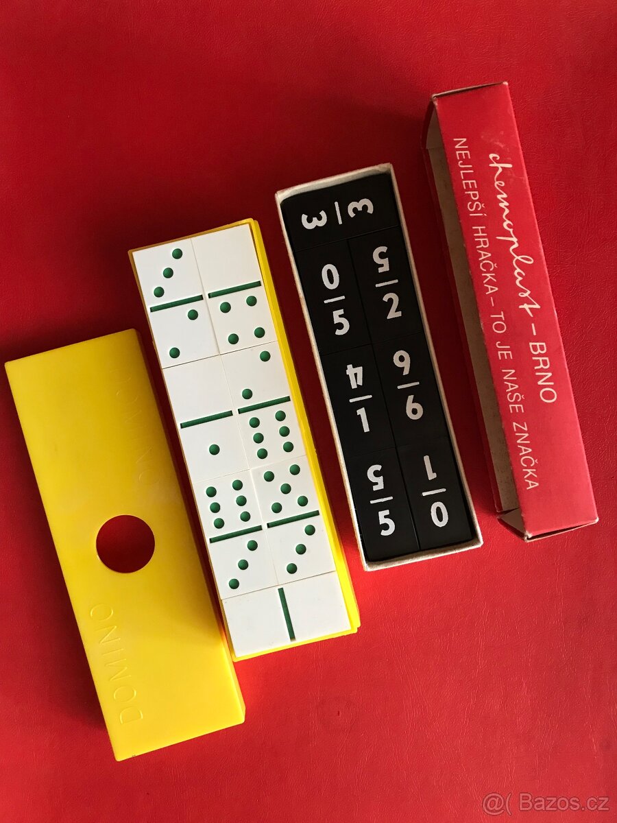 Domino Retro hračky